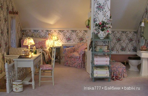 Кукольная миниатюра. Домики в стиле кантри от Pat Balags