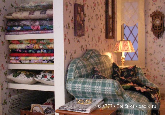 Кукольная миниатюра. Домики в стиле кантри от Pat Balags