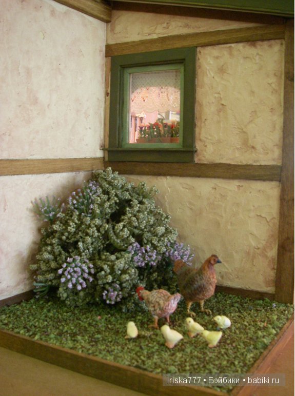 Кукольная миниатюра. Домики в стиле кантри от Pat Balags