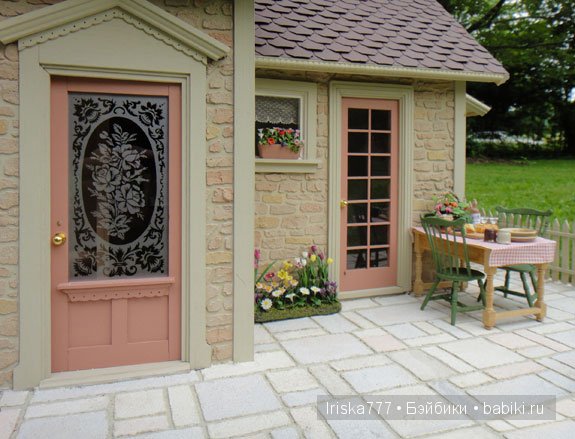 Кукольная миниатюра. Домики в стиле кантри от Pat Balags