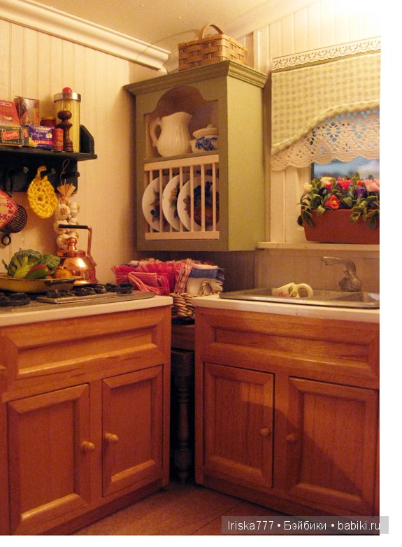 Кукольная миниатюра. Домики в стиле кантри от Pat Balags