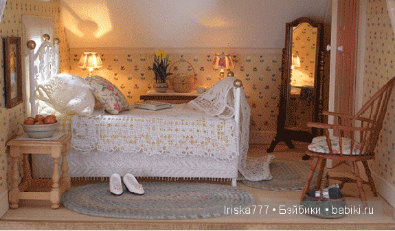 Кукольная миниатюра. Домики в стиле кантри от Pat Balags