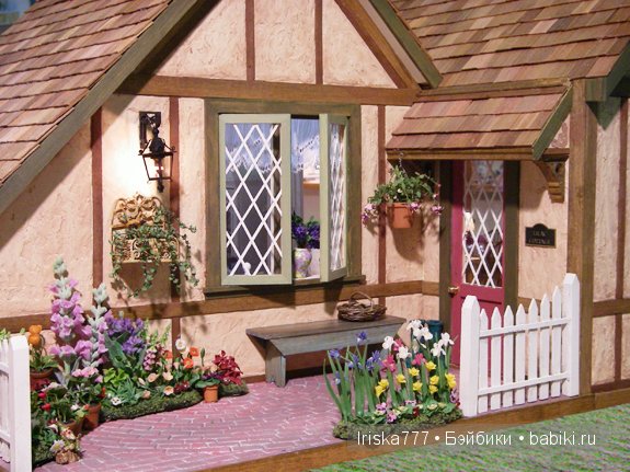 Кукольная миниатюра. Домики в стиле кантри от Pat Balags