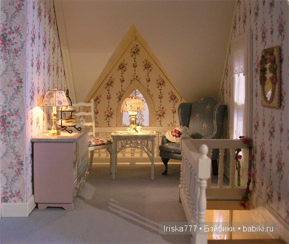 Кукольная миниатюра. Домики в стиле кантри от Pat Balags