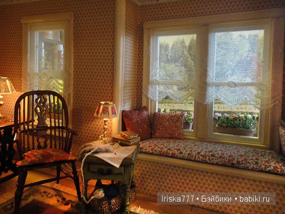 Кукольная миниатюра. Домики в стиле кантри от Pat Balags