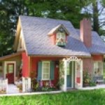 Кукольная миниатюра. Домики в стиле кантри от Pat Balags