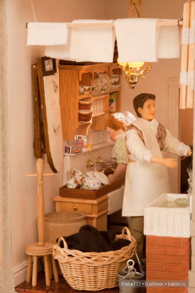 Миниатюрный отель в масштабе 1:12. Julie Jackson