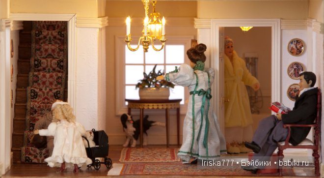 Миниатюрный отель в масштабе 1:12. Julie Jackson