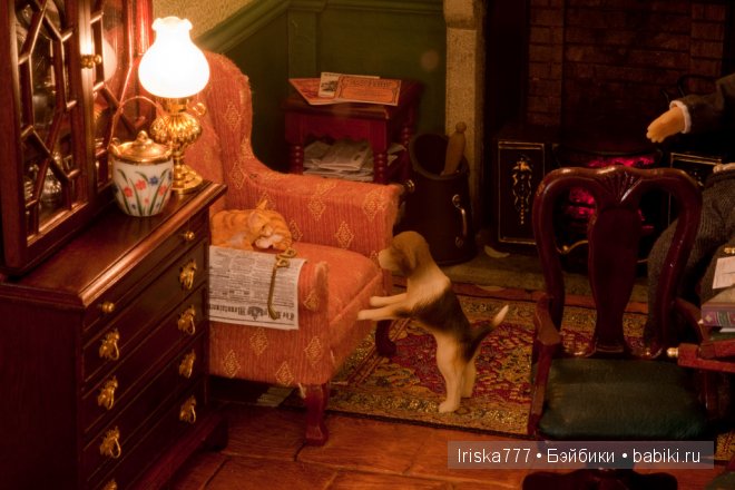 Миниатюрный отель в масштабе 1:12. Julie Jackson