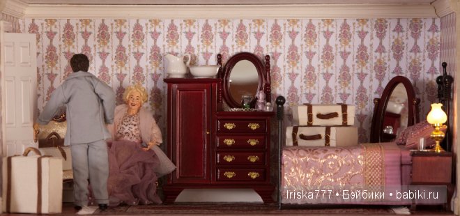 Миниатюрный отель в масштабе 1:12. Julie Jackson