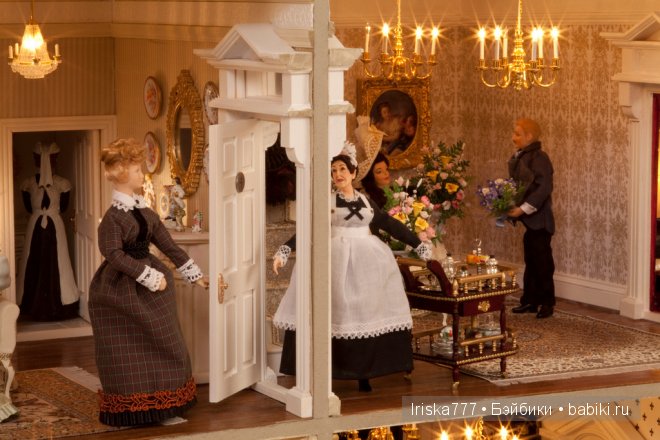 Миниатюрный отель в масштабе 1:12. Julie Jackson