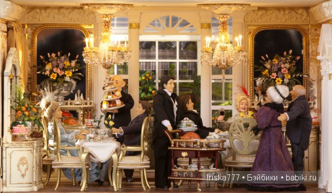 Миниатюрный отель в масштабе 1:12. Julie Jackson