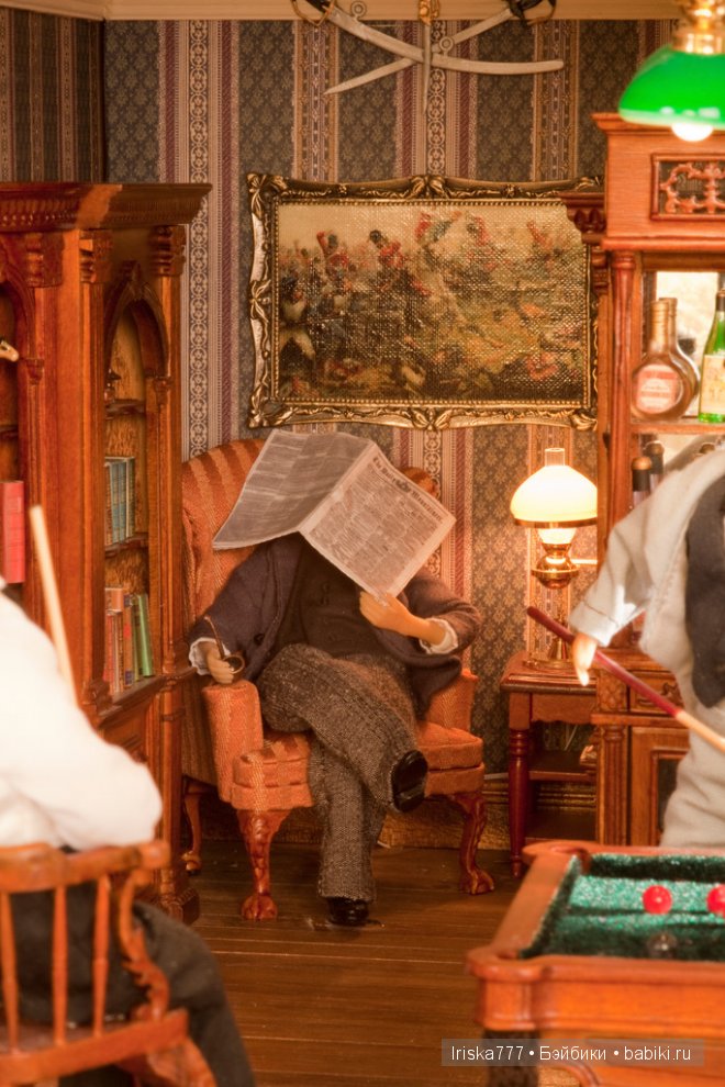 Миниатюрный отель в масштабе 1:12. Julie Jackson