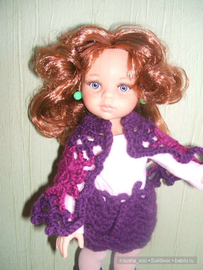 Как рыжуле Даше красоту наводили. Кукла Paola Reina