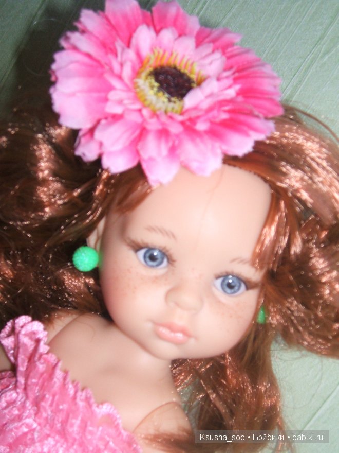 Как рыжуле Даше красоту наводили. Кукла Paola Reina (фото 2)