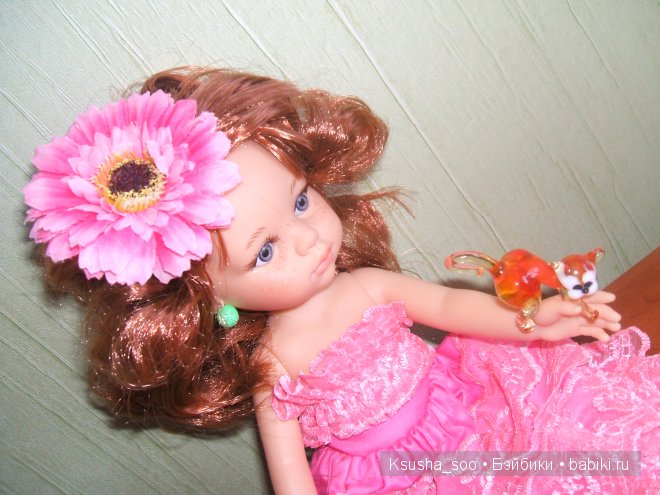 Как рыжуле Даше красоту наводили. Кукла Paola Reina (фото 4)