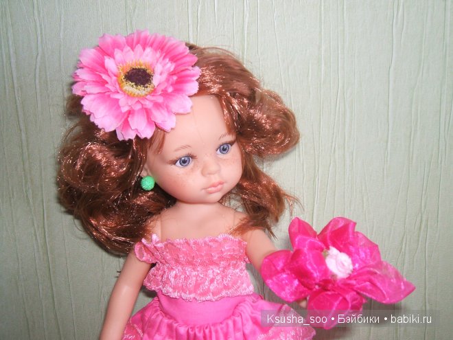 Как рыжуле Даше красоту наводили. Кукла Paola Reina (фото 3)