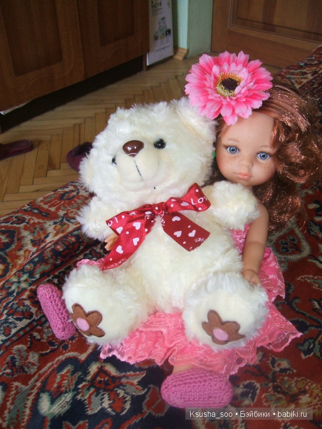 Как рыжуле Даше красоту наводили. Кукла Paola Reina (фото 5)