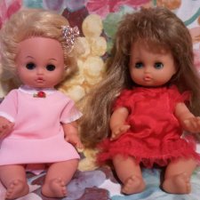 Две куклы ГДР Бигги 25 см