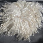 Мохер на шкурке козы, трессы