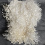 Мохер на шкурке козы, трессы