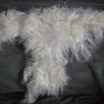 Мохер на шкурке козы, трессы