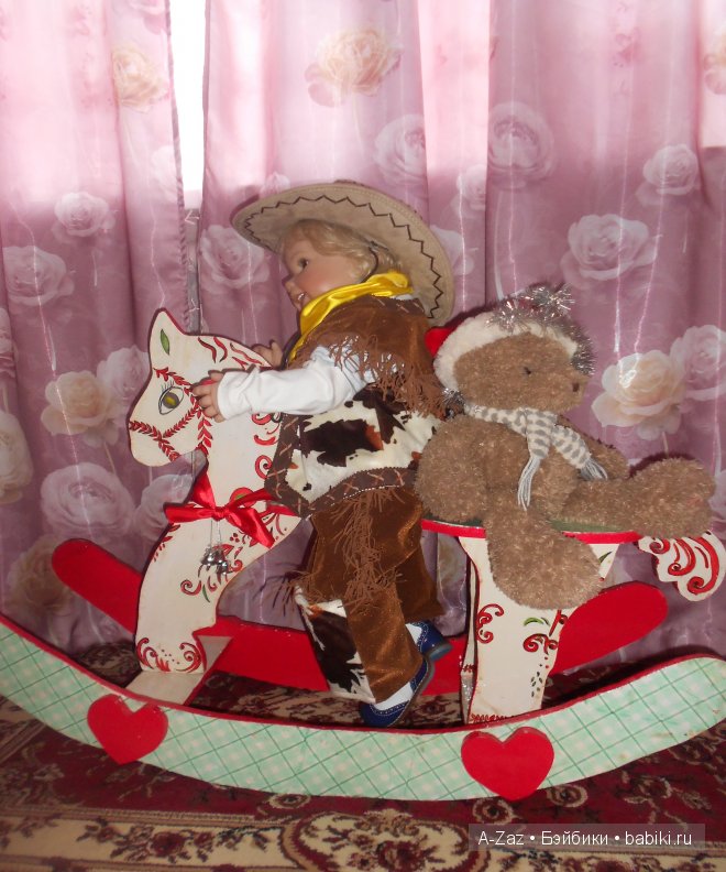 лошадка-качалка из фанеры,своими руками