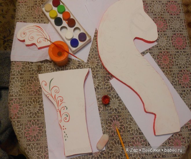 лошадка-качалка из фанеры, своими руками