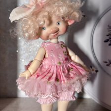 Авторская малышка на бжд теле