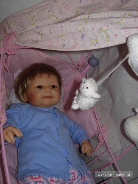 Малышка Сигги (Siggi) известной кукольницы Роланды Хеймер для Zapf Creation (фото 5)