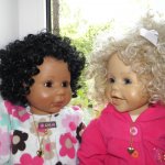 Brigitte Leman куклы-кудряшки