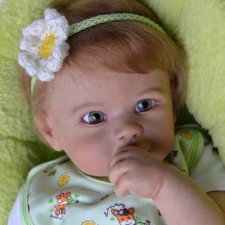 Малышка позитивчик Диди. Куклы реборн Прохоровой Виктории