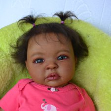 Экзотическая малышка Шаяночка. Куклы реборн Прохоровой Виктории.