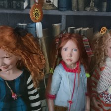 Луночка, Коринна, Элоди - три совершенно разные, но очень дружные девочки - цвергуши