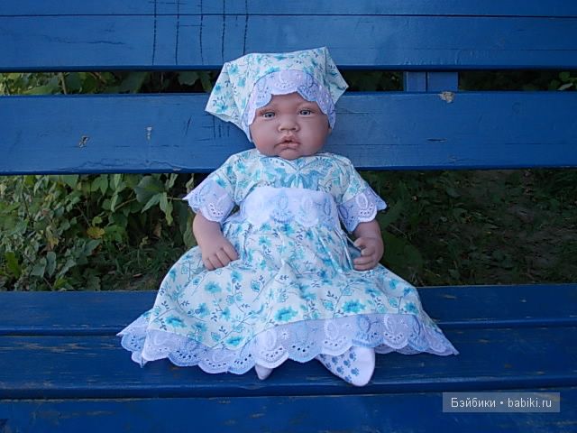 Наше новое платье — Одежда и обувь для кукол своими руками: фото (фото 9)