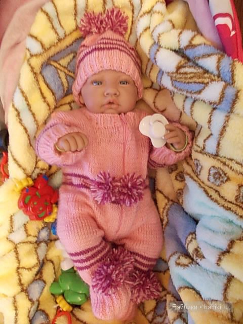 Утепляемся к осени! Тёплый костюмчик для куклы от Антонио Хуан (фото 7)