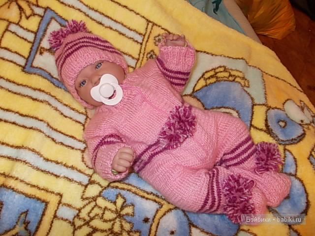 Утепляемся к осени! Тёплый костюмчик для куклы от Антонио Хуан