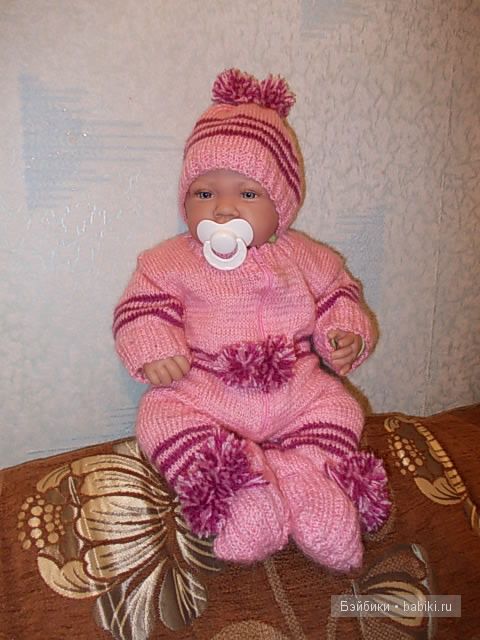 Утепляемся к осени! Тёплый костюмчик для куклы от Антонио Хуан (фото 2)