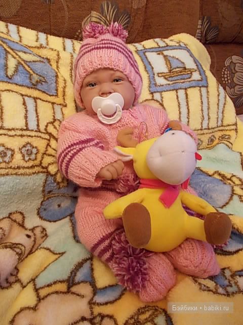 Утепляемся к осени! Тёплый костюмчик для куклы от Антонио Хуан (фото 3)