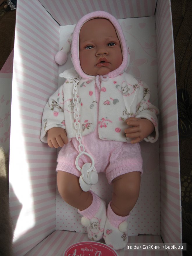 Василина снова со мной — Куклы Antonio Juan (Антонио Хуан): реалистичные пупсы (фото 2)