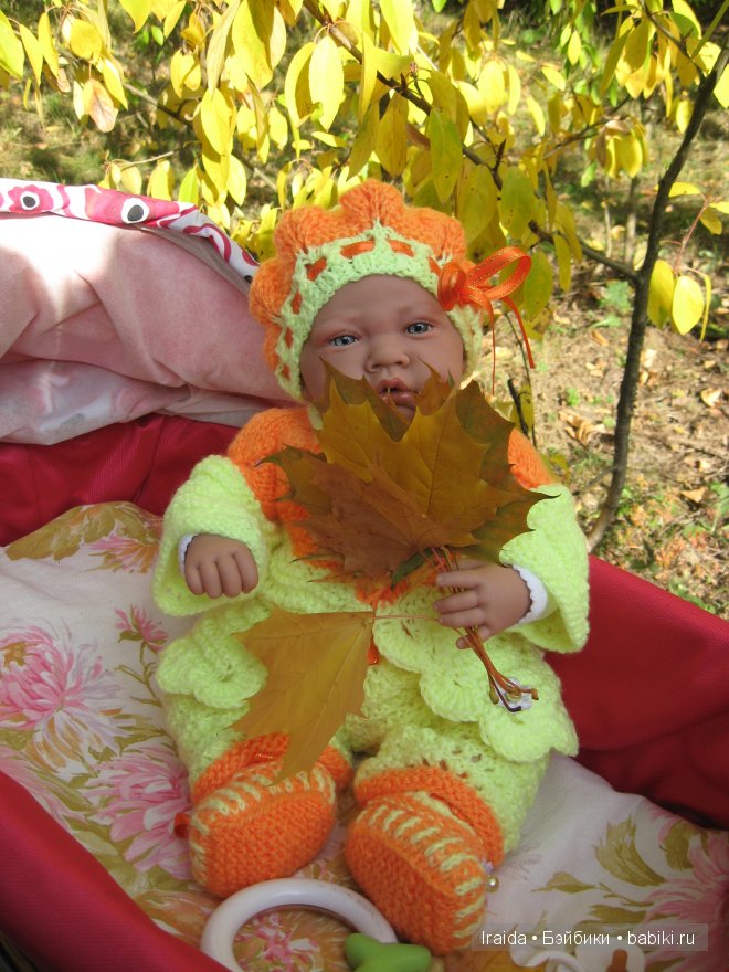 Золотая осень | Бэйбики Золотая осень — Куклы Antonio Juan (Антонио Хуан): реалистичные пупсы (фото 4)