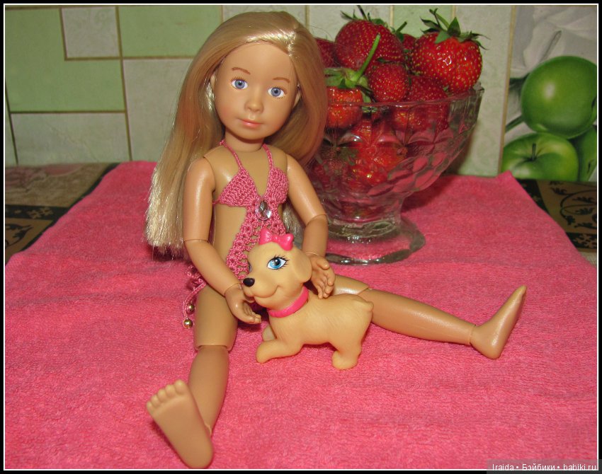 Купальник для Веры — Куклы Kathe Kruse (Кате/Кэте Крузе): фото (фото 4)