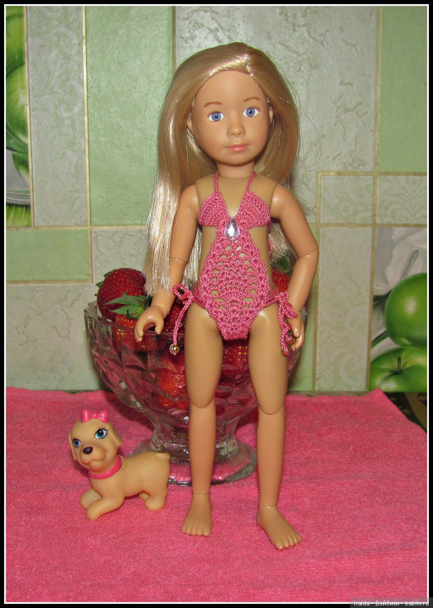 Купальник для Веры — Куклы Kathe Kruse (Кате/Кэте Крузе): фото (фото 8)