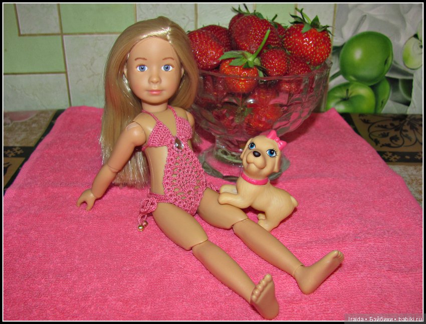 Купальник для Веры — Куклы Kathe Kruse (Кате/Кэте Крузе): фото (фото 3)