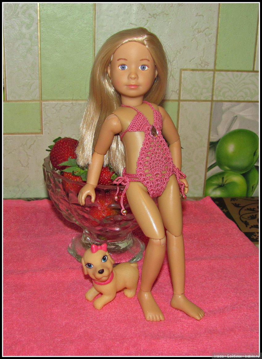 Купальник для Веры — Куклы Kathe Kruse (Кате/Кэте Крузе): фото (фото 2)