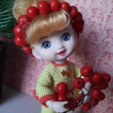 Галочка🍂 Рябиновые бусы📿