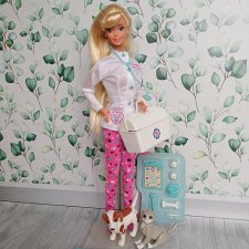 Барби Ветеринар 1996 года (Pet Doctor Barbie)