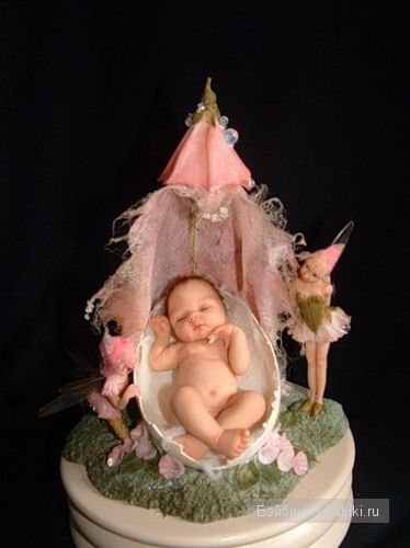 Малыши эльфы. Авторские куклы Diana Guelinckx De Becker dolls (фото 2)