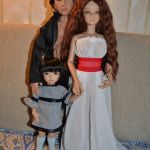 Как Татьяна и Ева примеряют новые платья. Iplehouse BJD Elin