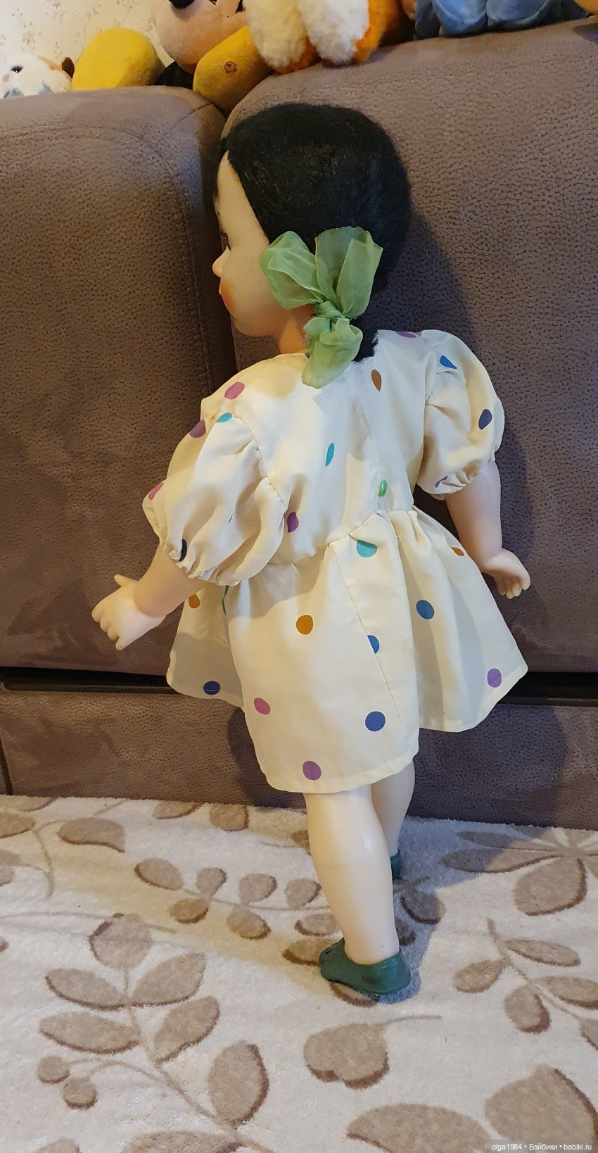Кукла СССР Светлана фабрики мягкой игрушки № 1 | Бэйбики Кукла СССР Светлана фабрики мягкой игрушки № 1 (фото 3)